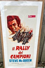 Vintage Original Film Poster - Steve McQueen, il Rally dei Campioni