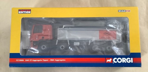 Corgi rigid tippers daf - tippers, 1:50