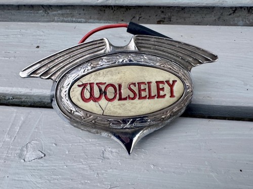 Wolseley illuminated vintage - illuminated,