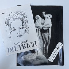 Theatre programme Marlene