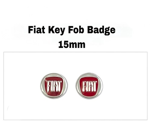 Fiat key fob badge - fob,