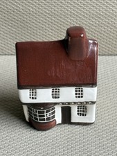 Miniature Mudlen End Ceramic Cottage/Bar/ House Ornament Studio Pottery 7cm
