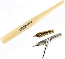 SAYEEC Dip Pen Set, Wooden