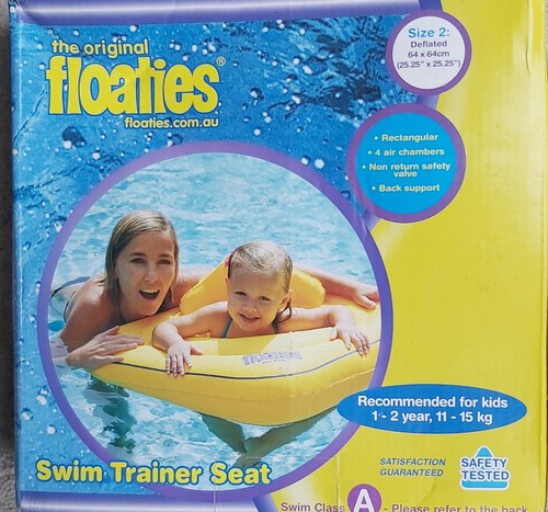 New yellow swim trainer seat - yellow,