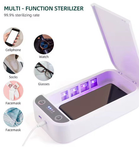 Led phone sterilizer - uv,