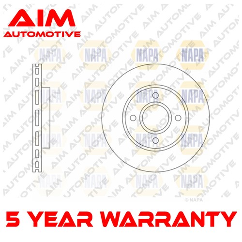 Brake disc front aim fits - front, ford