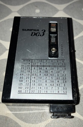 Sunpak dc3 flash gun - dc3,