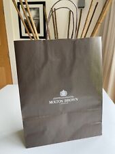 MOLTON BROWN store  Paper bag  ...Used Once