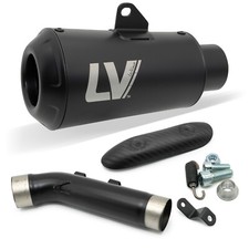 Rear silencer LeoVince SLIP-ON