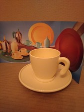 NEW Set of 6 Guzzini Zaza Espresso Cup & Saucer Set in Box Designed with Lavazza