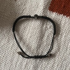 Alexander McQueen Mainline Skull Rope Bracelet