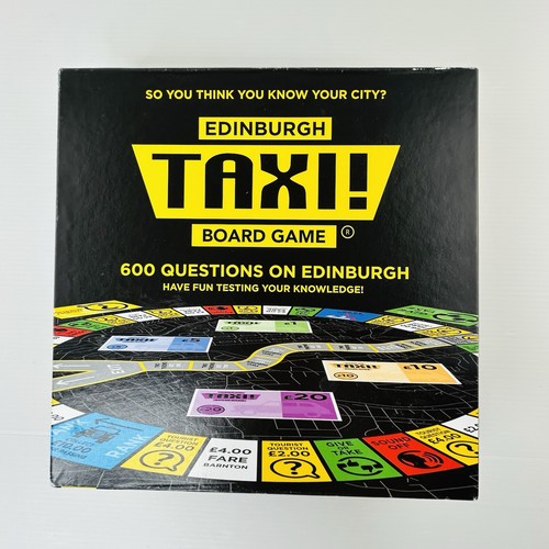 Edinburgh taxi board game - edinburgh,