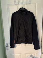 PRADA Jacket, Men Size Large, Nylon Cotton