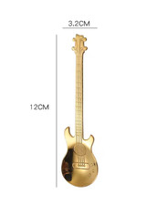 Silver Stainless Steel Guitar