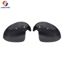 GLOSS BLACK DOOR SIDE WING MIRROR COVER CAP For BMW MINI R55 R56 R57 R58 2007-15