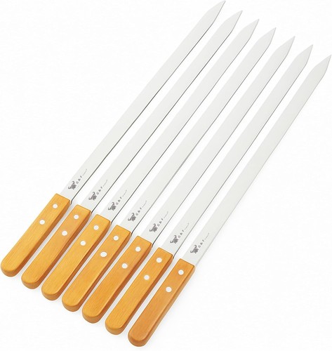 Bbq skewers stainless - skewers, steel