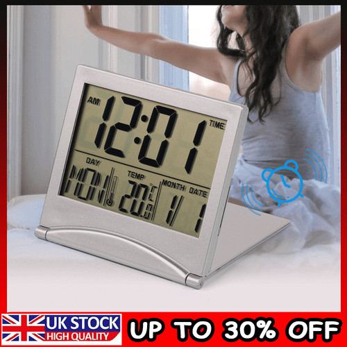 Digital travel alarm clock - digital,