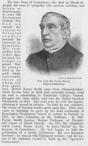 Dean canterbury robert - of,