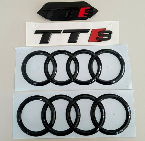 Original audi tts black rings - tts,