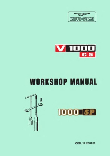 Moto guzzi service manual - moto,