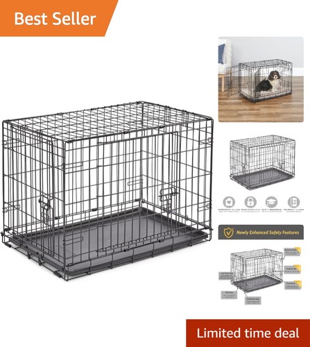 Inch dual door dog crate - dual,