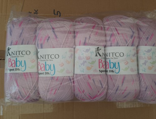 500g knitco baby spot lovely - baby,