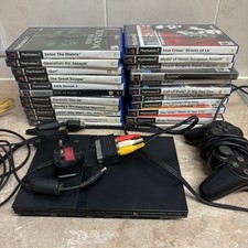 PS2 Slim Console Mega Bundle+