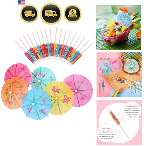Drink umbrellas cocktail picks - drink,