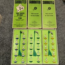 VINTAGE Subbuteo Football Team