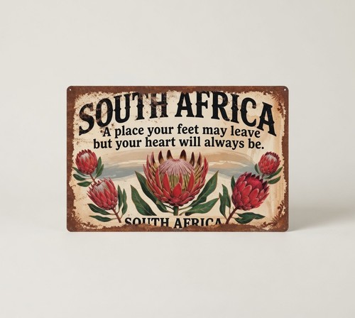 South africa metal - metal, sign