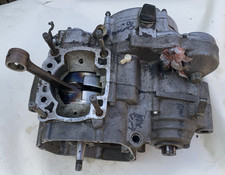 Kawasaki KDX250 Bottom Half Engine - Mains Tight - Big End Feels OK - Genuine