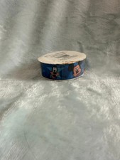 Disney Mickey Minnie Mouse Donald Goofy blue new Ribbon 1" wide 9ft long