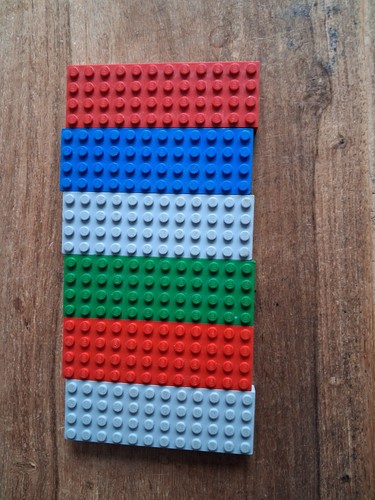 Lego 4202 thick plates 12x4 - 4202, 6