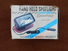 Halfords Quartz Halogen Hand held Spotlight
