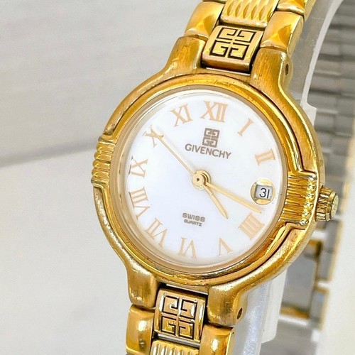 Givenchy logo quartz date - 4g,