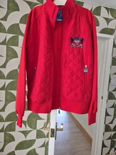 Bunkers Mentality Men's Red Golf Jacket Size S