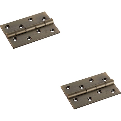 Pair 102 x - x, brass