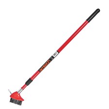 Telescopic Patio Cleaning Brush Decking Block Paving Weed Moss Garden Scraper