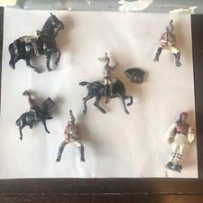 Vintage toy soldiers and