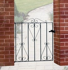 Classic Metal Scroll Garden Gates 838mm - 991mm GAP x 914mm H Wrought Iron Style
