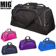 Mens & Ladies MIG Large Travel XL Holdall Luggage Bag - SPORT LEISURE GYM DUFFLE