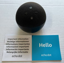 (Spares Or Repairs)Amazon Echo Dot 5th Gen Smart Speaker Black , no plug.