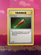 Pokemon Card Full Heal Shadowless Base Set 1st Edition 82/102 Near Mint