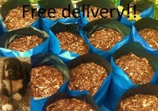 Wood chippings / Woodchip / mulch / bark  / garden / chickens / coop /play area 