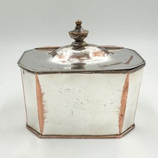 OCTAGONAL GEORGIAN TEA CADDY