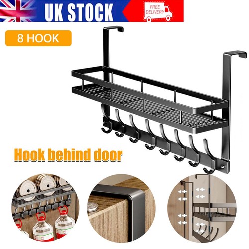 New over the door basket - basket, w/8