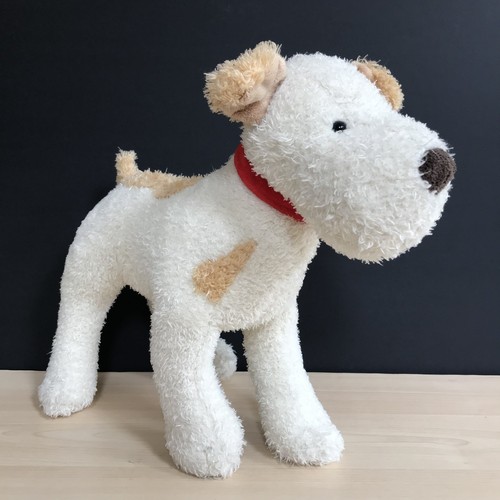 Large terrier dog soft toy - dog,