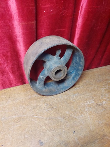 Antique pulley wheel - pulley, (b)