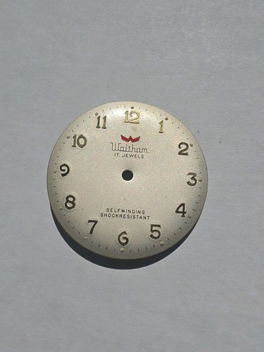 Waltham jewel watch - 17, face