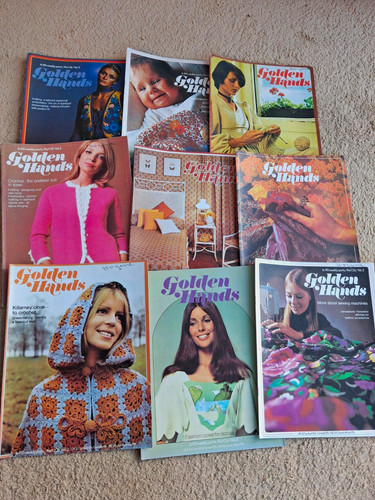 Golden hands craft knitting - hands, &